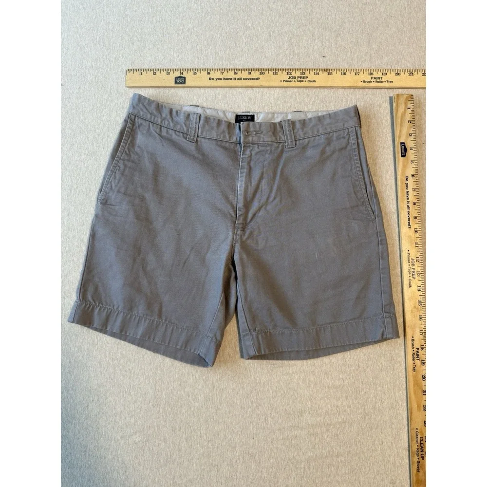 J. Crew Men's 31w Grey Chino Shorts